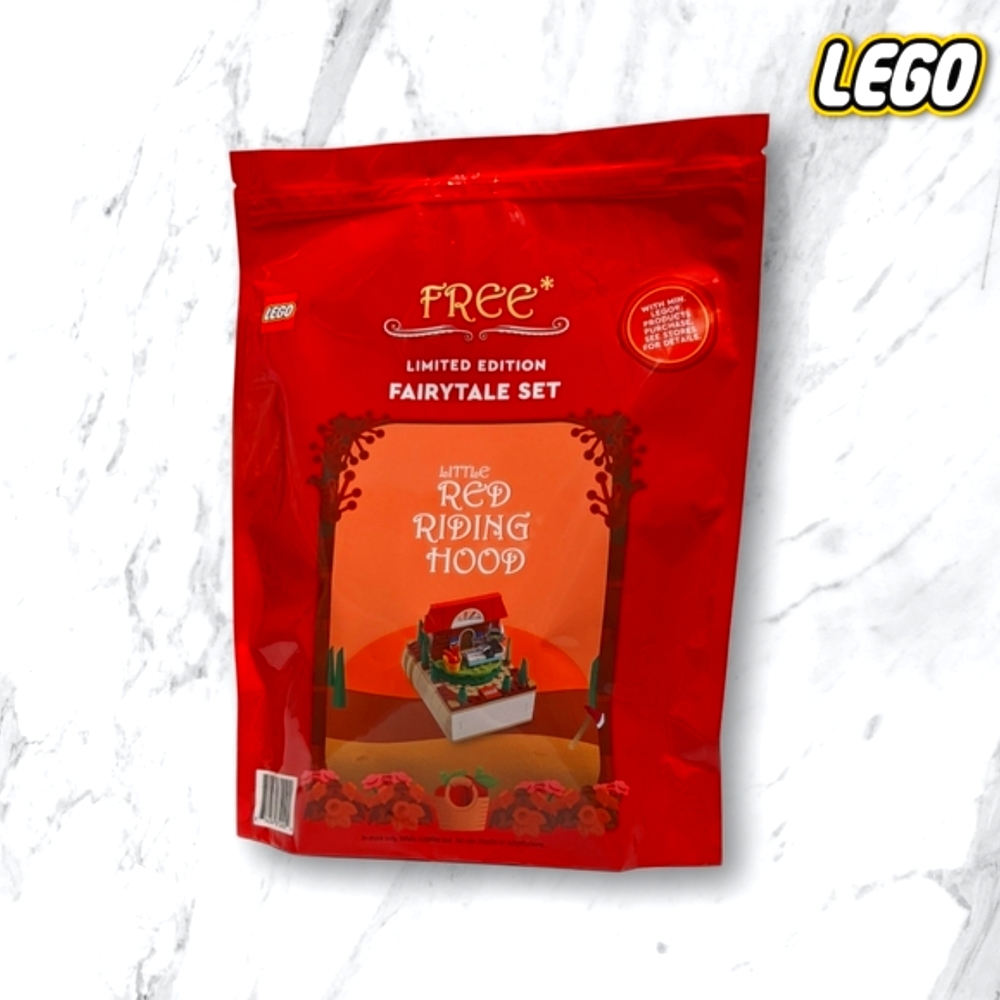 NEW SEALED Retired LEGO bricktober promo Little Red Riding Hood